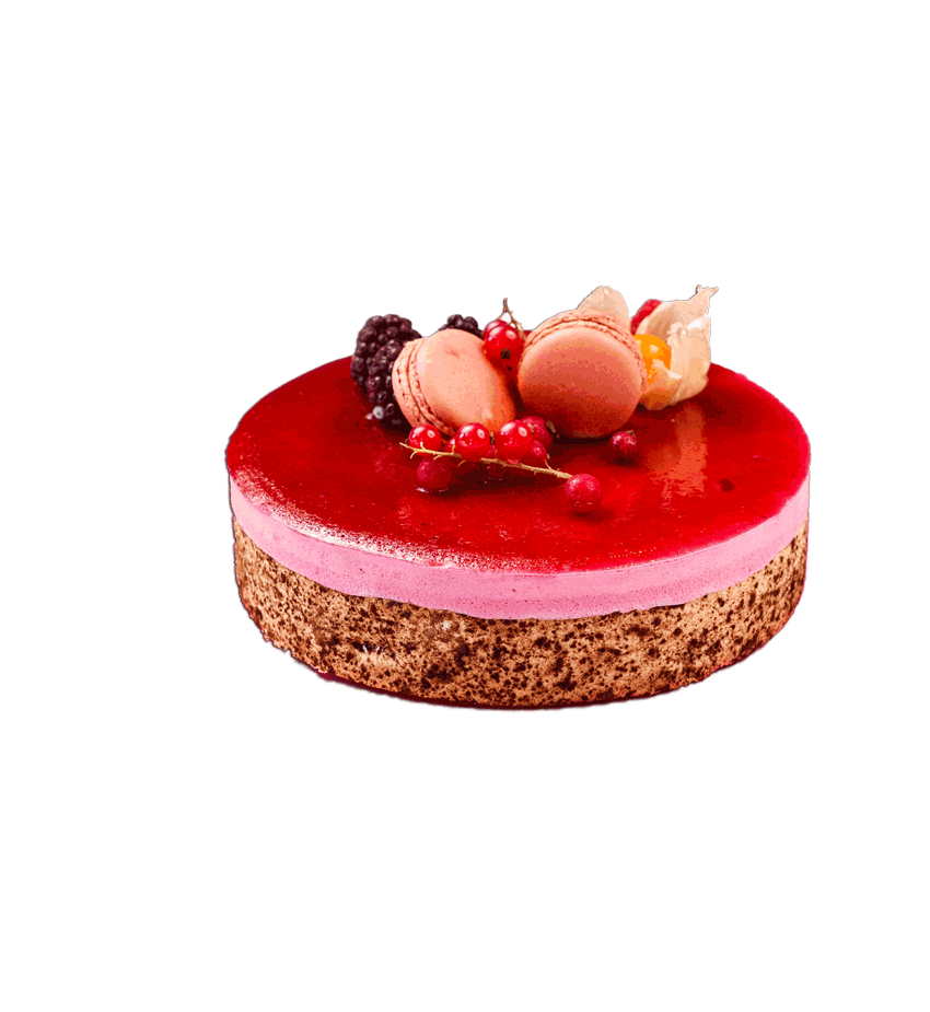 ENTREMETS : GATEAUX CHOCO FRAMBOISE BOULANGERIE